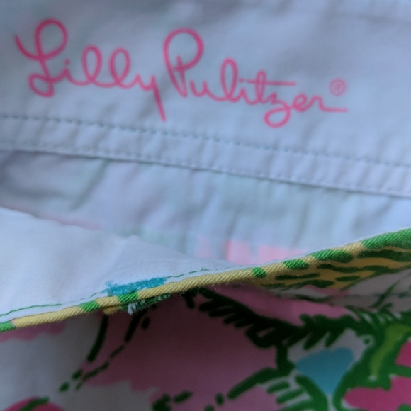 Lilly Pulitzer Callahan Shorts Size 2 - Picture 3 of 4